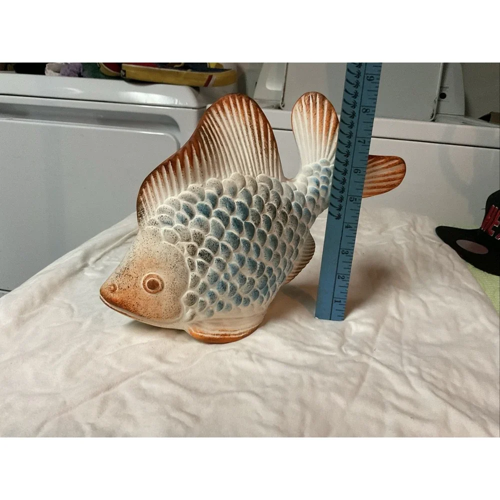 Ceramic Fish Aquatic Home Decor Bathroom Sea Ocean Fish